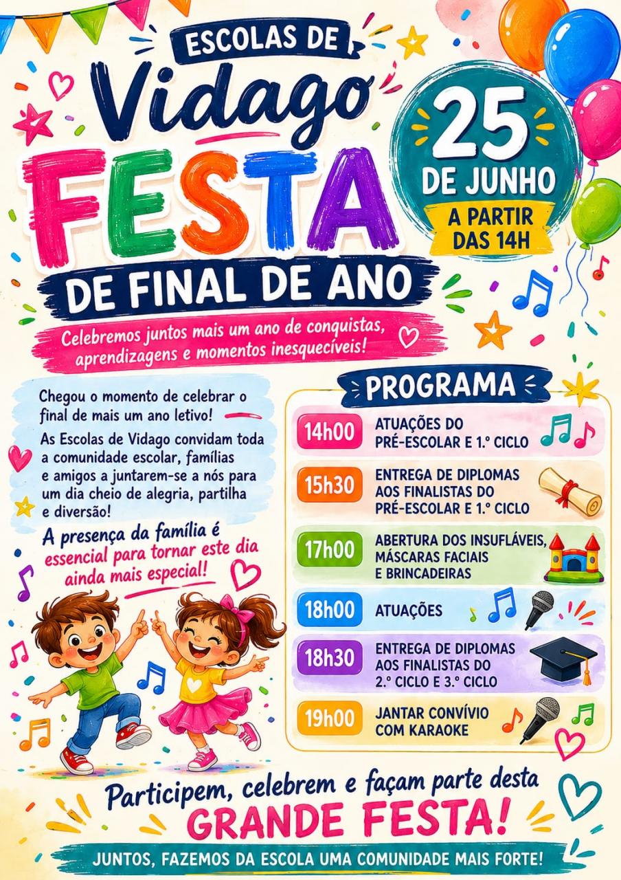 FESTA DE FINAL DE ANO LETIVO