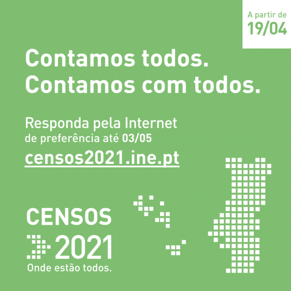 CENSOS 2021 - ONDE ESTAMOS TODOS.