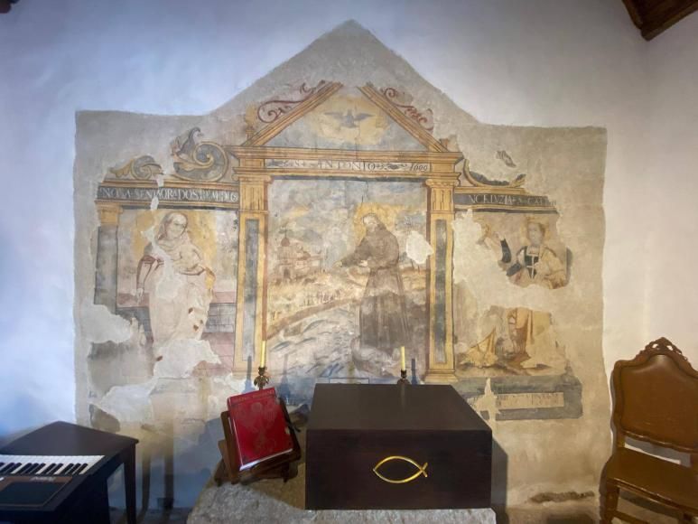 Inauguração do restauro e conservação da capela de Santo António em Arcossó