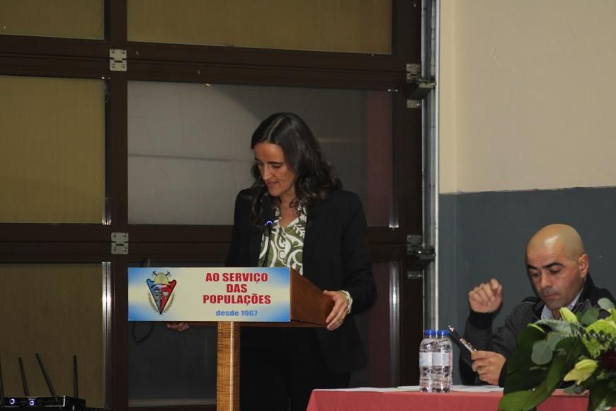 Ana Fontes - Tomou posse como Presidente da Uni&atilde;o de Freguesias