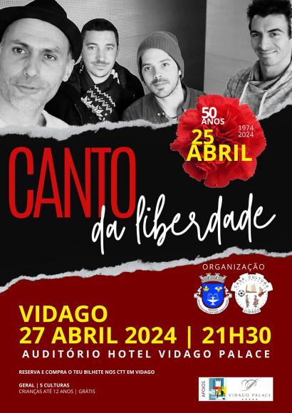 Concerto "Canto da Liberdade"