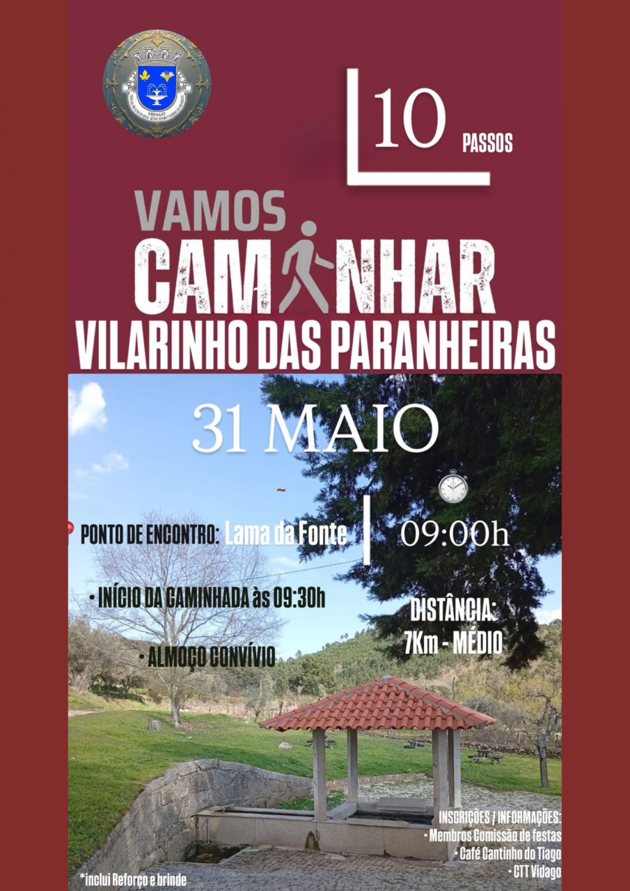 CAMINHADA VILARINHO DAS PARANHEIRAS