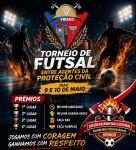 TORNEIO DE FUTSAL - AGENTES PROTE&Ccedil;&Atilde;O CIVIL