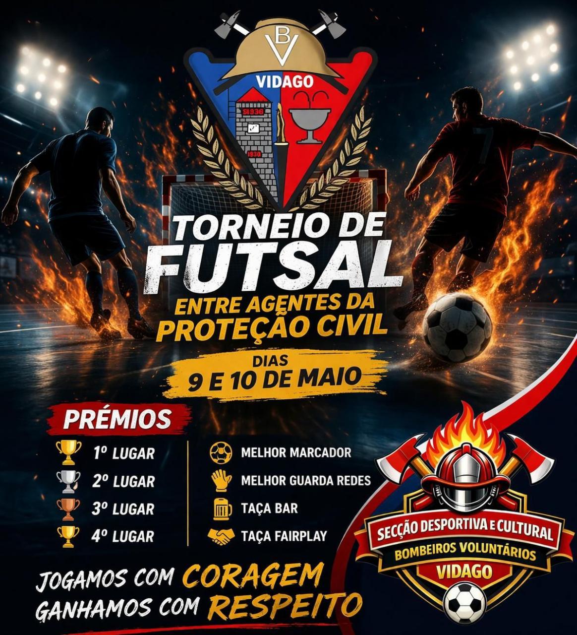 TORNEIO DE FUTSAL - AGENTES PROTE&Ccedil;&Atilde;O CIVIL