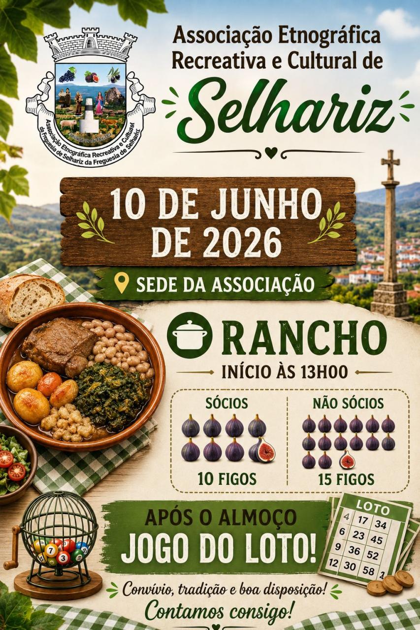 ALMO&Ccedil;O CONV&Iacute;VIO SELHARIZ