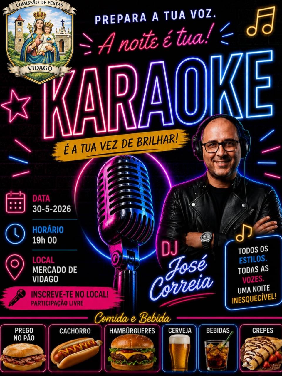 NOITE DE KARAOKE