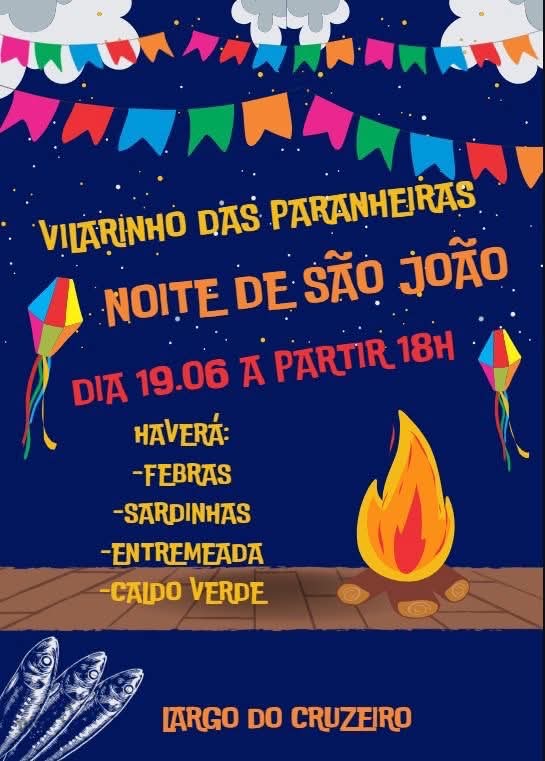 NOITE DE S&Atilde;O JO&Atilde;O - VILARINHO DAS PARANHEIRAS