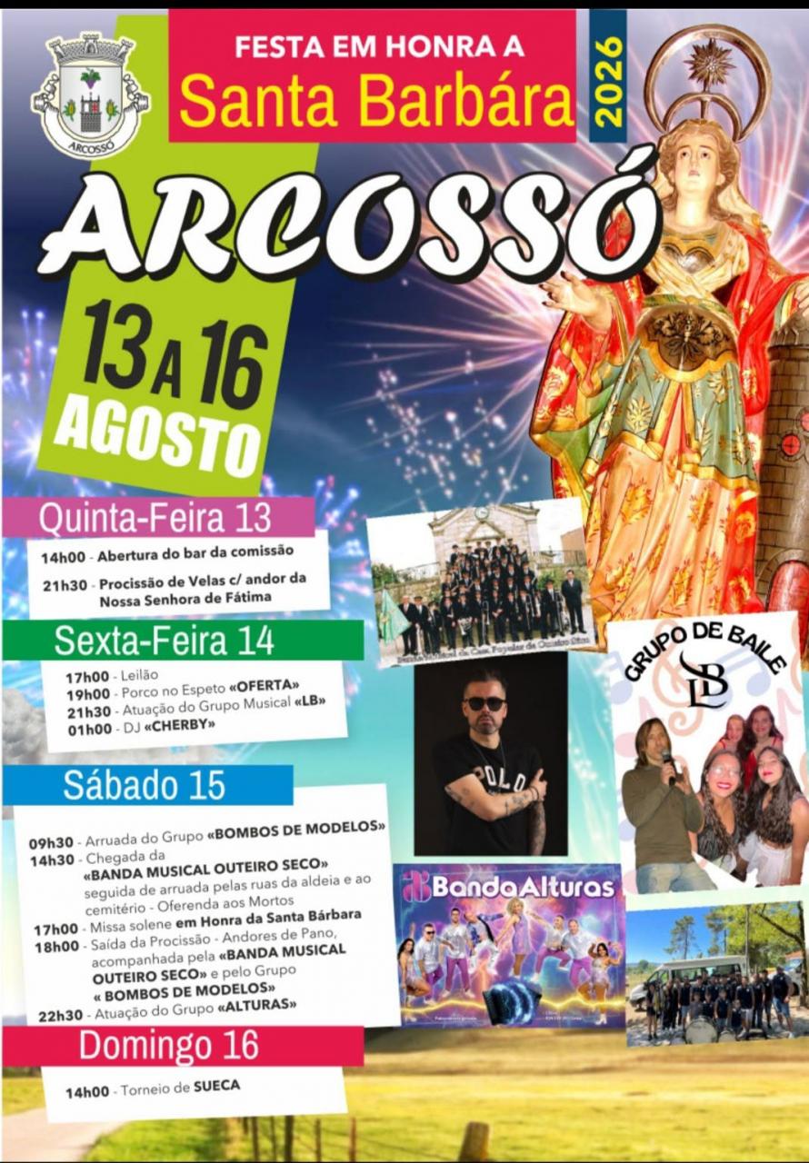 ARCOSS&Oacute; - FESTA EM HONRA DE STA B&Aacute;RBARA